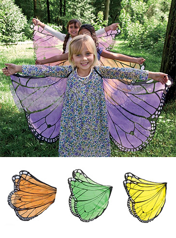 [해외] 유아동 어린이 요정날개 나비날개 할로윈 코스튬 파티소품