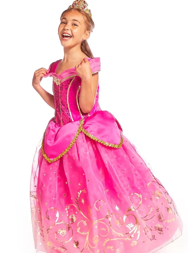 (해외) 디즈니 오로라 공주 드레스 아동 여아 할로윈 코스튬 의상 코스프레