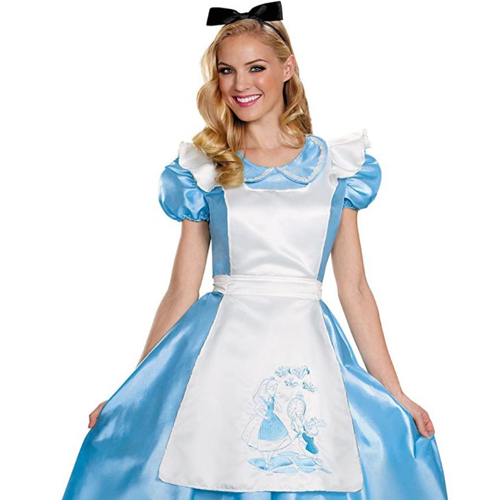 (해외) 이상한 나라의 앨리스 드레스 여자 할로윈 코스튬