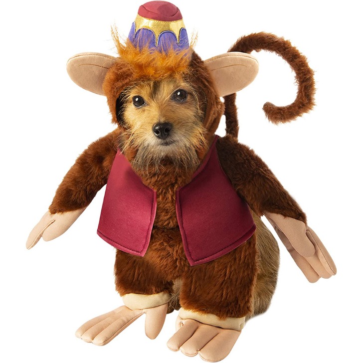 (해외) 알라딘 원숭이 아부  강아지 코스튬 애견 패션 애완 동물 의상
