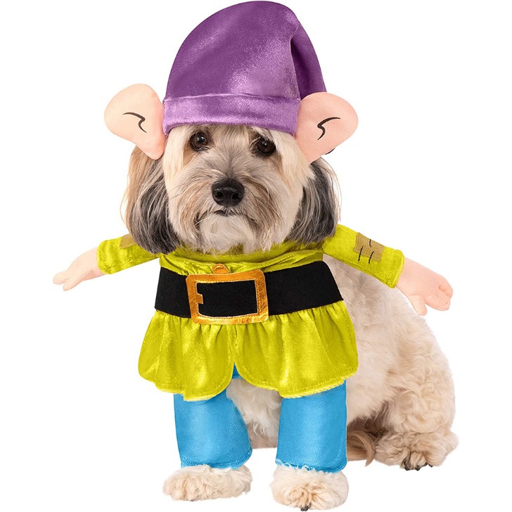 (해외) 디즈니 백설공주 난쟁이 강아지 코스튬 애견 패션 애완 동물 의상