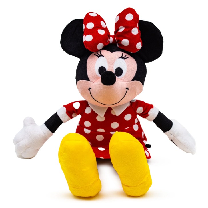 (해외) 강아지 장난감 디즈니 앉아있는 미니마우스 애견용품 삑삑이 애착인형 - 버클다운