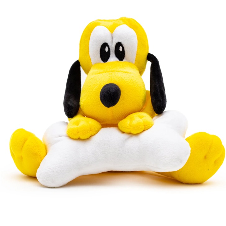 (해외) 강아지 장난감 디즈니 뼈다귀 안은 플루토 애견용품 삑삑이 애착인형 - 버클다운