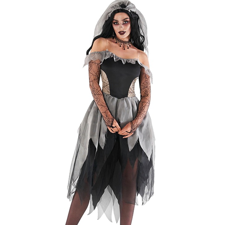 여자 좀비 신부 유령 할로윈 코스프레 드레스 코스튬 의상
