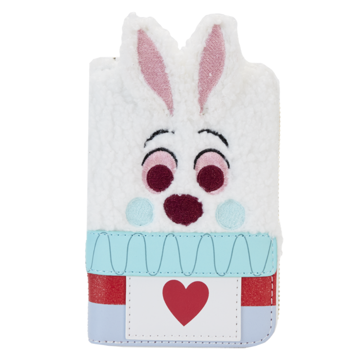 이상한 나라의 앨리스 흰 토끼 코스프레 지퍼 여자 지갑 여친 선물 -라운지플라이