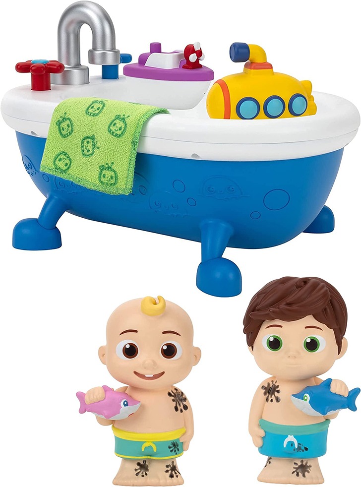 (해외) 코코멜론 뮤지컬 노래하는 목욕시간 플레이세트 아기 유아 장난감 선물