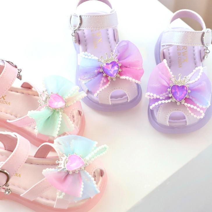 러블리 여아 샌들 아기 유아 공주 여름 신발 (135-155)